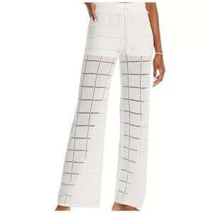 Rails Maja Open Stitch 100% Cotton Drawstring Sweater Pants size XS